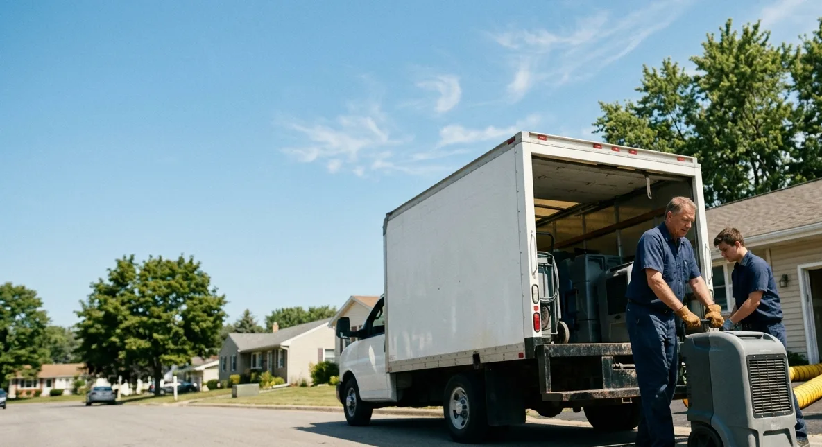 Water Damage Cleanup in Sedalia, OH near me
